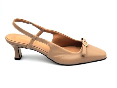 TOUTOUNIS ΓΥΝΑΙΚΕΙΕΣ ΔΕΡΜΑΤΙΝΕΣ SLINGBACK ΓΟΒΕΣ