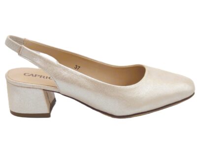 CAPRICE ΓΥΝΑΙΚΕΙΕΣ ΔΕΡΜΑΤΙΝΕΣ SLINGBACK ΓΟΒΕΣ