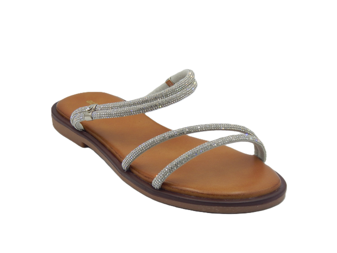 ADAMS SHOES ΓΥΝΑΙΚΕΙΕΣ ΠΑΝΤΟΦΛΕΣ ΜΕ STRASS - Image 3