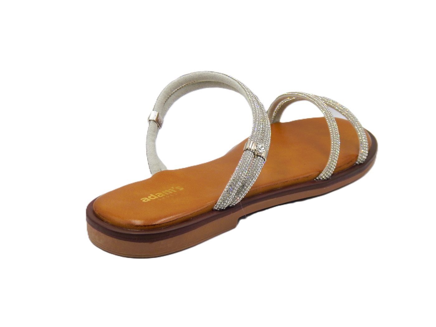 ADAMS SHOES ΓΥΝΑΙΚΕΙΕΣ ΠΑΝΤΟΦΛΕΣ ΜΕ STRASS - Image 2