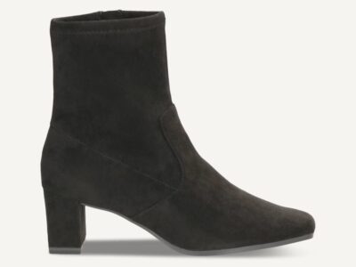 CAPRICE ΓΥΝΑΙΚΕΙΑ ΜΠΟΤΑΚΙΑ SUEDE ΜΑΥΡΟ-25354