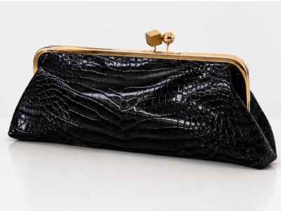 LUXURY ΓΥΝΑΙΚΕΙΑ ΤΣΑΝΤΑ KROKO CLUTCH