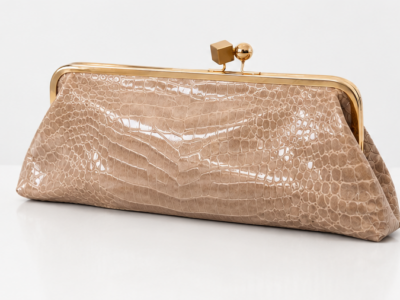 LUXURY ΓΥΝΑΙΚΕΙΑ ΤΣΑΝΤΑ KROKO CLUTCH
