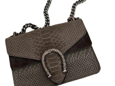 LUXURY ΓΥΝΑΙΚΕΙΑ ΔΕΡΜΑΤΙΝΗ ΤΣΑΝΤΑ ΩΜΟΥ/ΧΙΑΣΤΙ