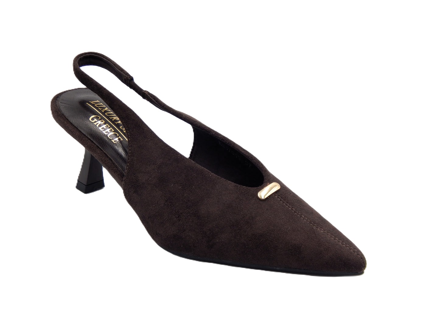 LUXURY ΓΥΝΑΙΚΕΙΕΣ ΓΟΒΕΣ SUEDE ΚΑΦΕ-17015 - Image 2