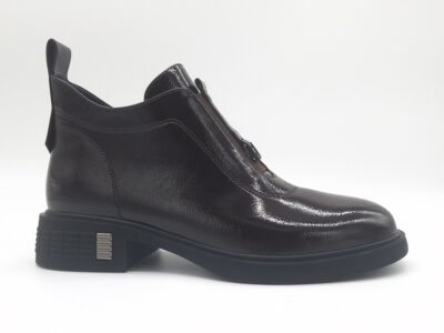 ADAMS SHOES ΓΥΝΑΙΚΕΙΑ  ΚΑΦΕ ΜΠΟΤΑΚΙΑ ΛΟΥΣΤΡΙΝΙ-26511